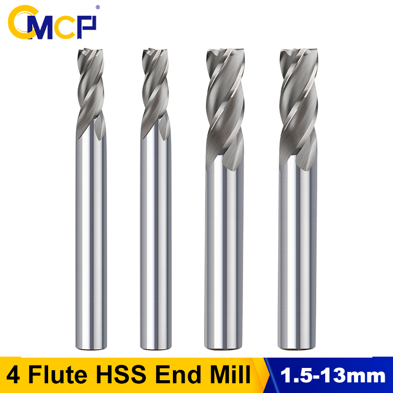 End Mill Set - Fresa a 4 taglienti CMCP 1.5-13mm