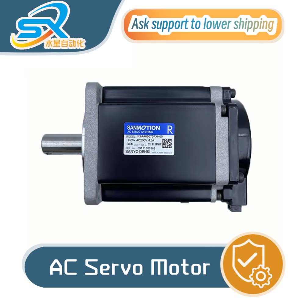 Servo Motor - Servomotore Sanyo per robotica R2AA08075FXH00 Servomotore