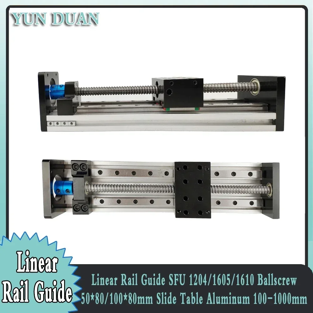Ball Screw - Tavolo scorrevole con guida lineare doppia