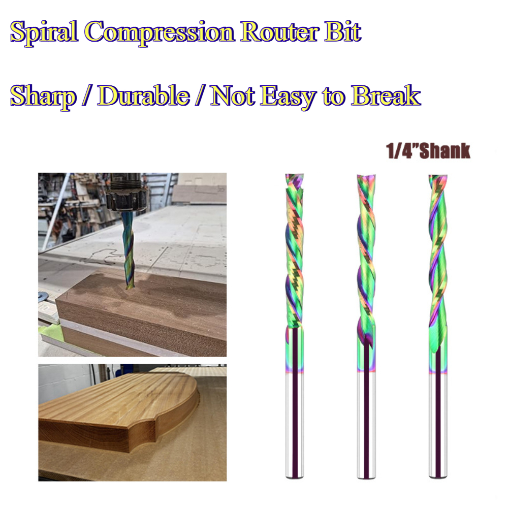 End Mill - Fresa a spirale con rivestimento in