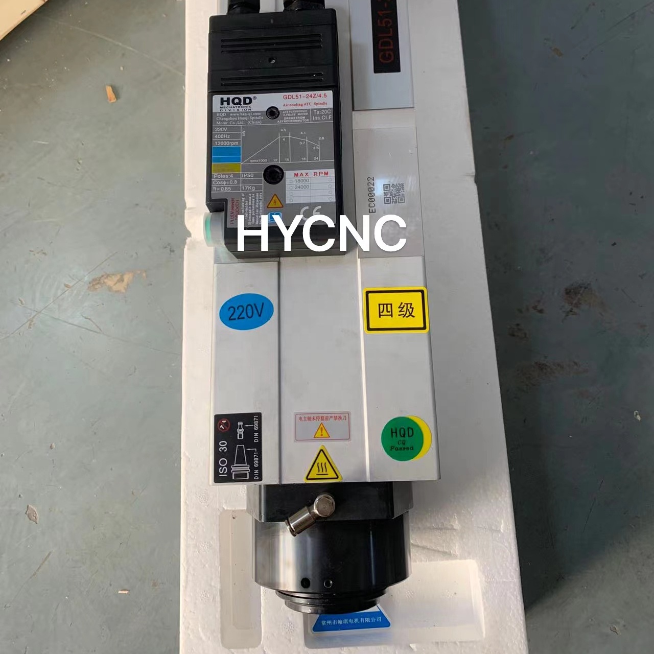 4.5 Kw Atc Mandrino Iso30 Moto - Spindle Motor recensione e prezzo