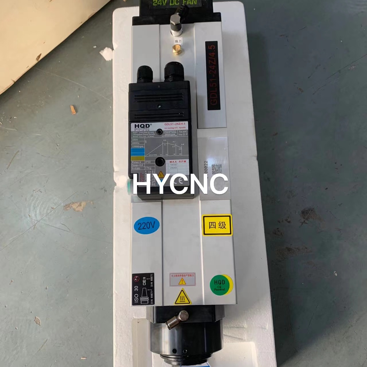 4.5 Kw Atc Mandrino Iso30 Moto - Spindle Motor recensione e prezzo