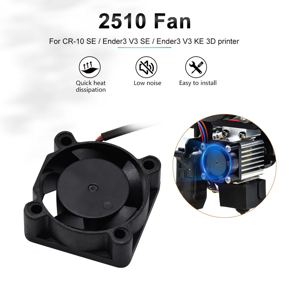 Ventole Estrusore Creality End - Aluminium Profile 2020 recensione e prezzo