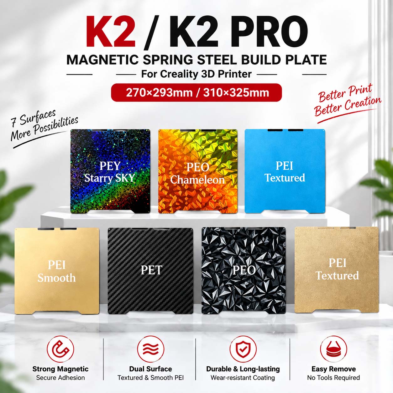 Piastra di Stampa in Acciaio M - Aluminium Profile 2020 recensione e prezzo