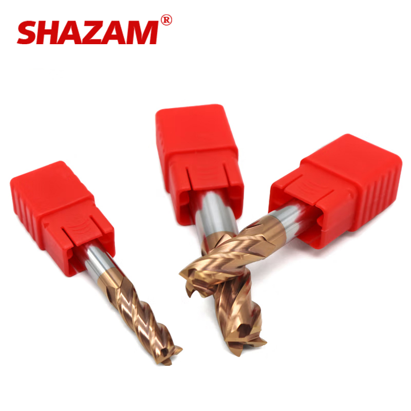 SHAZAM 4-Shank HRC55 4-Flute F - End Mill Set recensione e prezzo