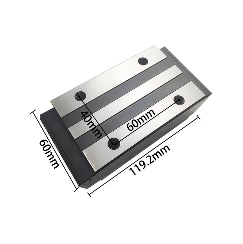 Blocco scorrevole per guida li - Linear Rail recensione e prezzo