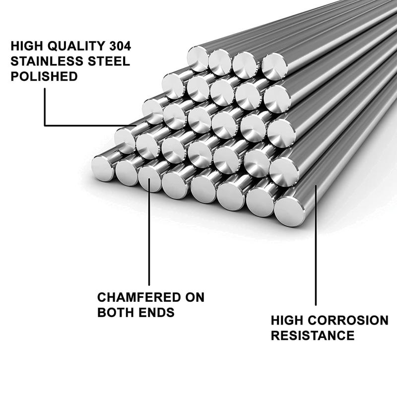 1/5Pc Acciaio Inossidabile Sol - Linear Rod 8Mm recensione e prezzo
