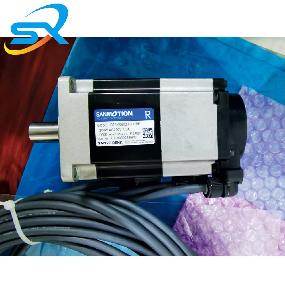 Servomotore AC Sanyo, funziona - Servo Motor recensione e prezzo